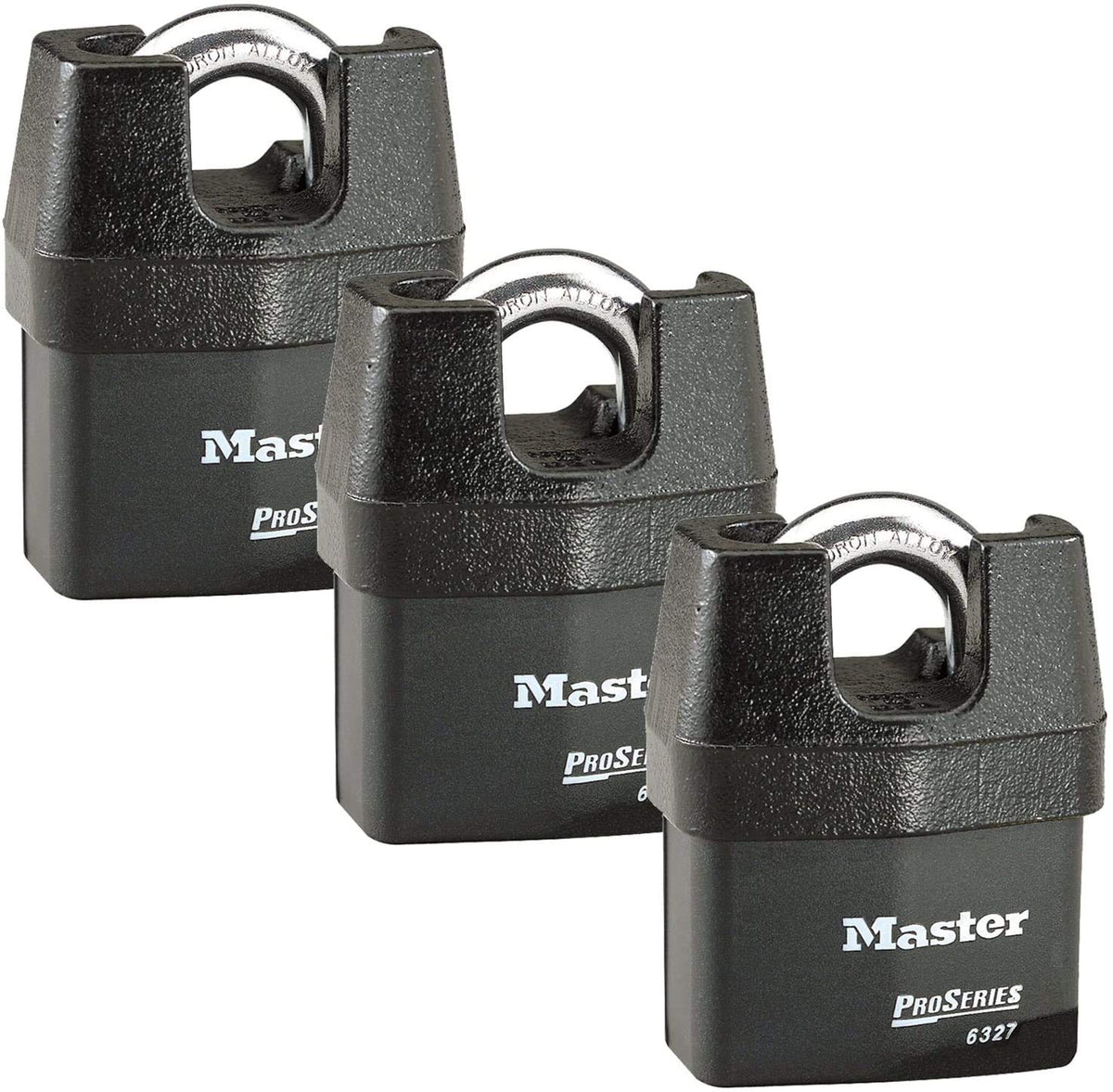 Master Lock 3 Pack / 3 Keyed Padlocks