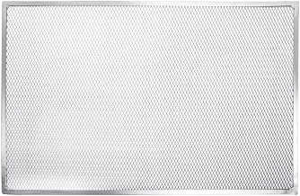 HUBERT® Seamless Rim Pizza Screen Rectangular Aluminum - 24"L x 16"W