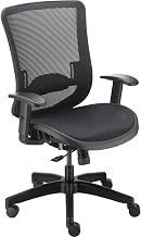 Global Industrial Heavy Duty All Mesh High Back Task Chair, 350 Lbs Capacity, Black