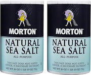 Morton Salt Natural Sea Salt - 1.62 Pound (Pack of 2)