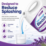 Low Splash Bleach by Generic – 121 Fl Oz (Pack of 1), Model RHLV-121-LV