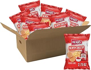HERR'S Potato Chips, Ketchup Flavored, 1 Oz. (Pack of 7)