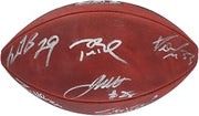 Tom Brady 2016 New England Patriots Team Signed Super Bowl LI Football Fanatics - Autographed Footballs