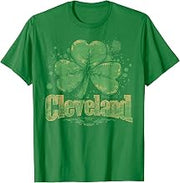 Cleveland - Irish St. Patrick's Day Saint Paddy's Shamrock T-Shirt