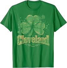 Cleveland - Irish St. Patrick's Day Saint Paddy's Shamrock T-Shirt