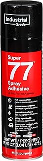 3M Super 77 Multipurpose Permanent Spray Adhesive Glue, Net Wt 16.75 oz