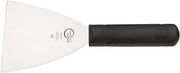 Mercer Culinary Millennia Grill Scraper, 4 Inch x 4-1/2 Inch Blade, Black Handle