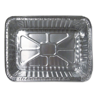 Aluminum Closeable Containers by Durable Packaging – 36.0 ounces, Aluminum, Silver, Pack of 500, Model 25030500