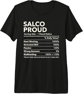 Salco, Alabama Proud Nutrition Facts Premium Tri-blend T-Shirt