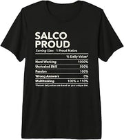 Salco, Pennsylvania Proud Nutrition Facts Premium Tri-blend T-Shirt