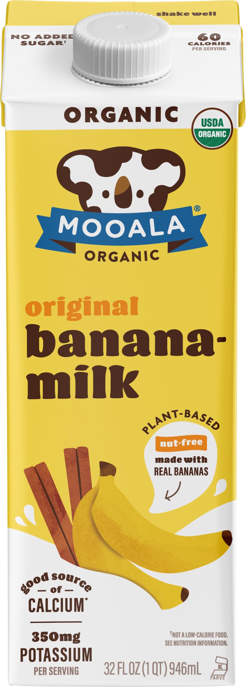 Organic Original by Mooala – 5.33 Fl Oz (Pack of 6), Pack of 6