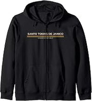 Santo Tomas de Janico Dominican Republic Zip Hoodie