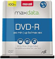 Maxell 16x DVD-R Media - 4.7GB - 100 Pack