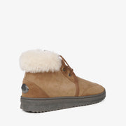 Australia - Womens Slipper by EMU – 9, Chestnut, Model Platinum Cooper Cuff