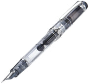 Fountain Pen Custom Heritage by PILOT – 1 Count (Pack of 1), Transparent Plastic/Metal, Clear, Model FKVH-15SRS-NC-M
