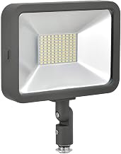 Global Industrial LED Flood Light, 50W, 4500 Lumens, w/Knuckle Mount