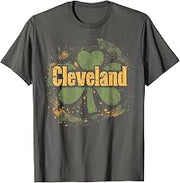 Cleveland - Irish St. Patrick's Day Saint Paddy's Shamrock T-Shirt