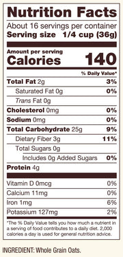 Bob's Red Mill 20 Ounce (Pack of 4) / Resealable / Natural Breakfast Foods