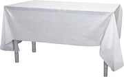 FoodHandler 500-300W Light Weight Poly Table Cover, 40 x 300, White (Pack of 1)