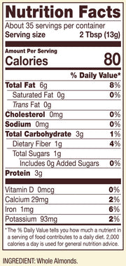 Bob's Red Mill 64 Ounce (Pack of 1) / Resealable / 1 Almond