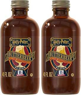 McCormick Harry Potter Butterbeer Flavor, Limited Edition, Caramel and Butterscotch Flavor, For Baked Goods, Ice Cream, and More, 4 fl oz (Pack of 2)