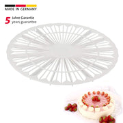 Cake Cooling Rack For Cooling Down Freshly Baked Cakes by Westmark – 12.6" Diameter, Polystyrene, White, Model 31432270