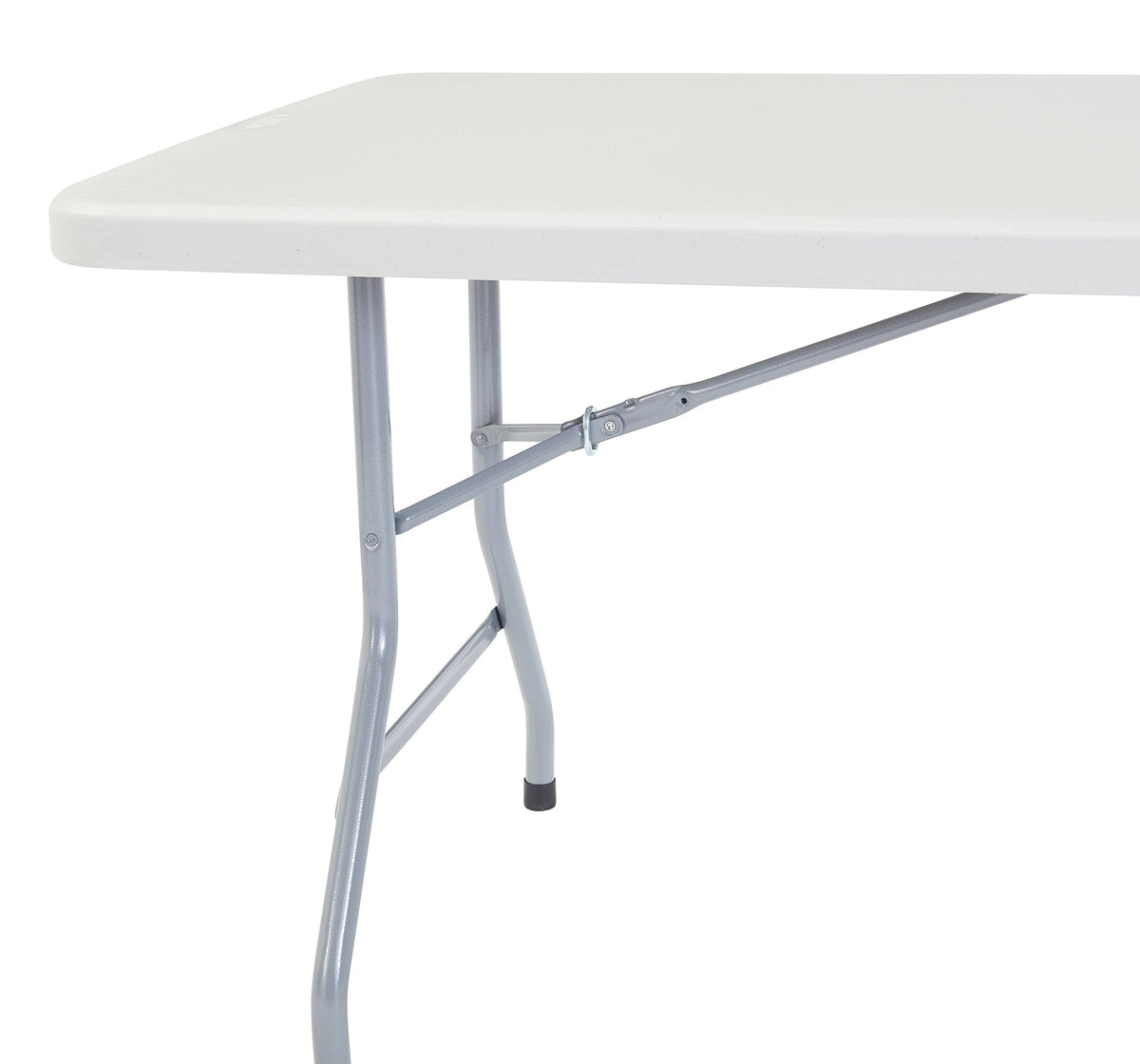 (4 Pack NPS 30 x 72 Heavy Duty Folding Table by National Public Seating – 30 inches x 72 inches x 29.5 inches, Plastic, Grey, Pack of 4