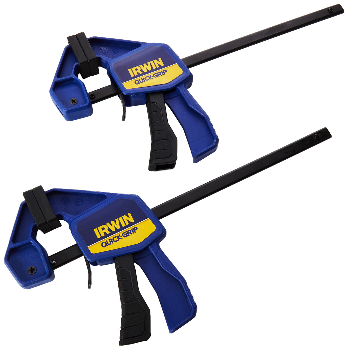QUICK-GRIP 150mm (6") Mini Clamp - 2 Pack by IRWIN – 150mm, Resin, Steel, Multi, Pack of 2, Model T5462EL7
