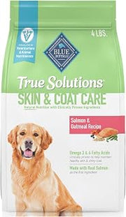 Blue Buffalo True Solutions Skin & Coat Care Salmon Dry Dog Food, 4 lb