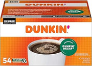 Dunkin' Donuts Original Blend Decaf K Cup Pods, 54 ct.,, 20 Oz ()
