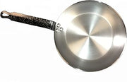 Paderno World Cuisine 19 5/8" Heavy Duty Carbon Steel Frying Pan