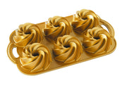 Nordic Ware Gold / 4 Cup (Single) / 10.0 cups Bundt Pans