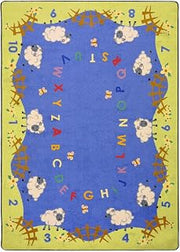 Joy Carpets Lamby Pie Rug, Multicolored, 10'9" x 13'2"