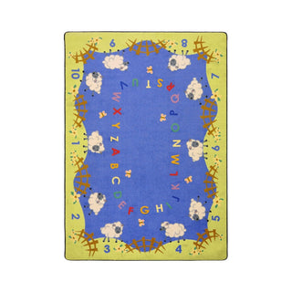 Lamby Pie Rug by Joy Carpets – 10'9" x 13'2" (Rectangular), Nylon, Multicolored, Model 1727G