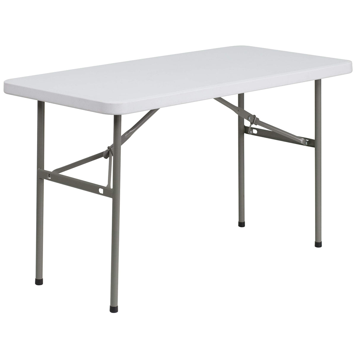 Flash Furniture Granite White / 4 feet / Classic Folding Tables