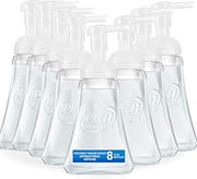 Dial Complete Foaming Hand Wash, Bulk Pack 8 Count Hand Soap in Pump Bottle, Antibac Defense, Moisturizing Aloe Vera Formula, Coconut Water Scent, 10 fl oz Each