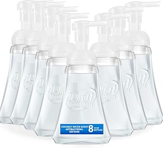 Dial Complete Foaming Hand Wash, Bulk Pack 8 Count Hand Soap in Pump Bottle, Antibac Defense, Moisturizing Aloe Vera Formula, Coconut Water Scent, 10 fl oz Each