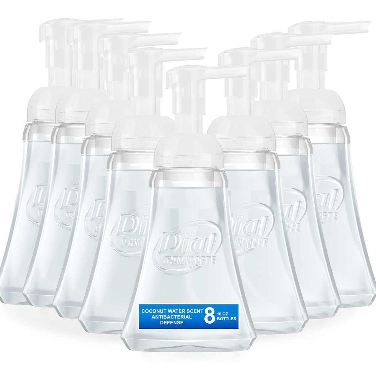 Complete Foaming Hand Wash by Dial – 10 Fl Oz (Pack of 8), Pack of 8