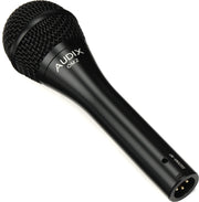 Dynamic Vocal Microphone by AUDIX – 2.00 x 2.00 x 7.00 Inches, Zinc alloy, black E-coat finish, steel, gold, Black, Model OM2