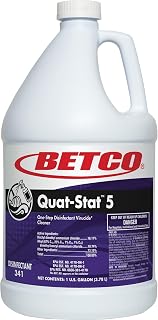 Betco BET3410400, Quat-Stat 5 Disinfectant Gallon, 1 Each, Purple