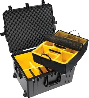 Pelican Air 1637 Case With Padded Dividers - Black