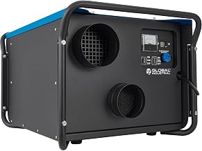 Desiccant Dehumidifier by Global Industrial – Metal, Black & Blue, Model DDH50
