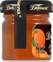 Dickinsons Orange Marmalade Individual Portion Cups | 1 oz Single Serve Fruit Spread | Kosher Pareve Bulk Pack for Foodservice, Hotels, Breakfast & Catering | 72 Count