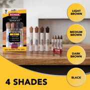 Wood Restore and Repair Kit by Weiman – Brown
