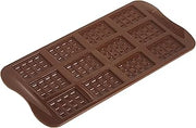 Silikomart Silicone Chocolate Candy Bar Mold, 0.13 oz x 12