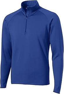 SPORT-TEK Tall Sport-Wick Stretch 1/4-Zip Pullover With Custom Embroidery