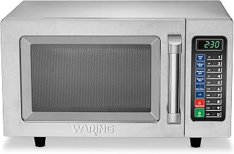 Waring Microwave Oven with 0.9 cu ft & 10 Programmable Memory Settings