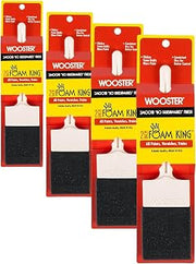 Wooster Brush 3103-2 Foam King Paintbrush, 2-Inch, White (Pack of 4)