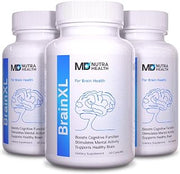 Brain Function Supplement - 3pck - Brain Booster for Memory, Clarity and Focus - Mental Focus Nootropic