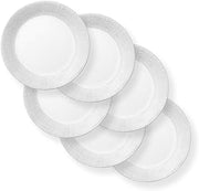 Corelle Boutique Lunch Plate Woven 8.5in (21.6cm), 6 Pack